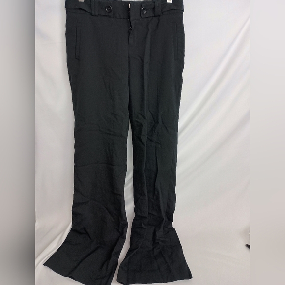 BANANA REPUBLIC pull on work business Black Dressy Slacks size 0 (#1,273) - Picture 6 of 6